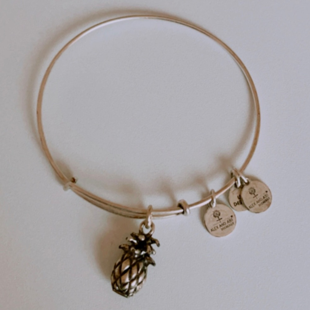 Pineapple Alex and Ani Bracelet